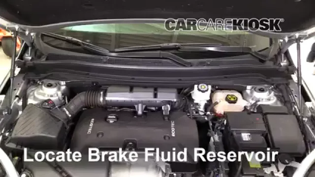 2017 Buick Envision Essence 2.5L 4 Cyl. FlexFuel Brake Fluid Add Fluid